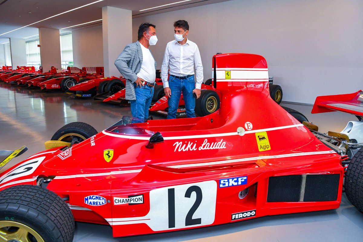 Renè Arnoux e Giancarlo Fisichella