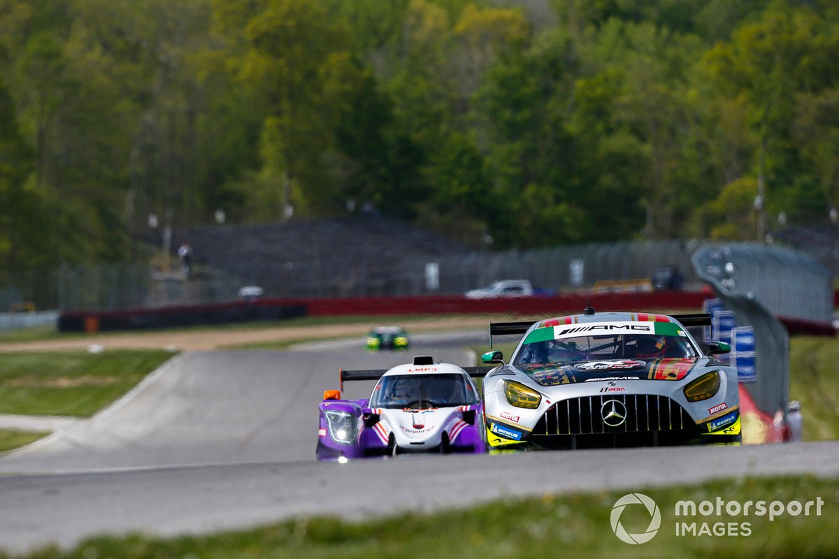 #28: Alegra Motorsports Mercedes-AMG GT3, GTD: Michael de Quesada, Daniel Morad