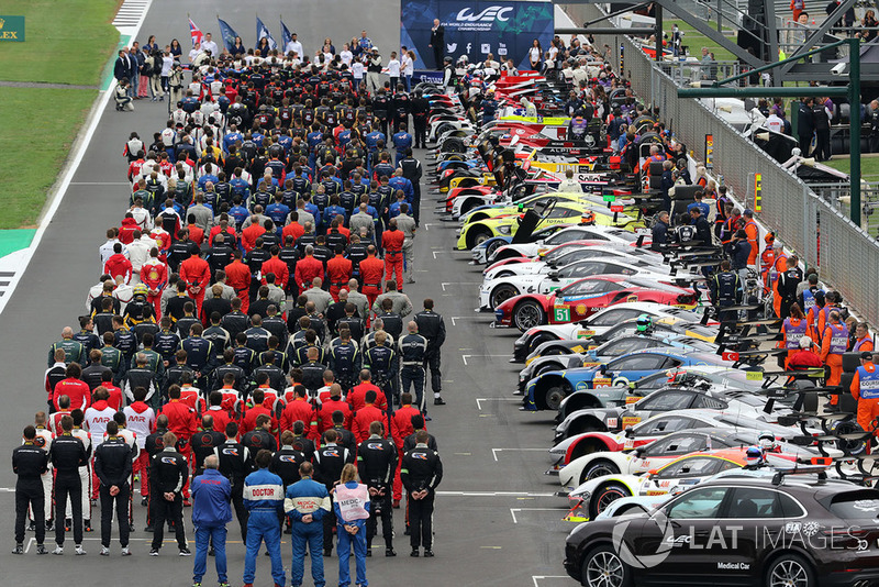 Suasana jelang start