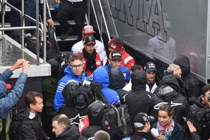 Jorge Lorenzo, Ducati Team, leaving Safety commission meeting