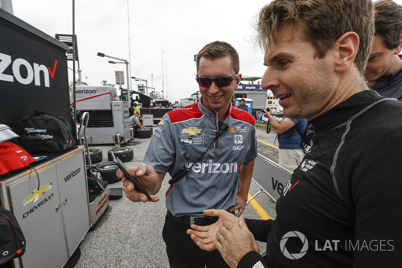 Will Power, Team Penske Chevrolet, crew