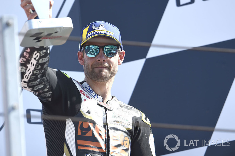 Podio: tercer clasificado Cal Crutchlow, Team LCR Honda