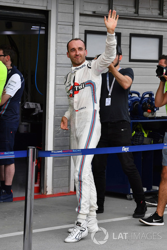Robert Kubica, Williams waves