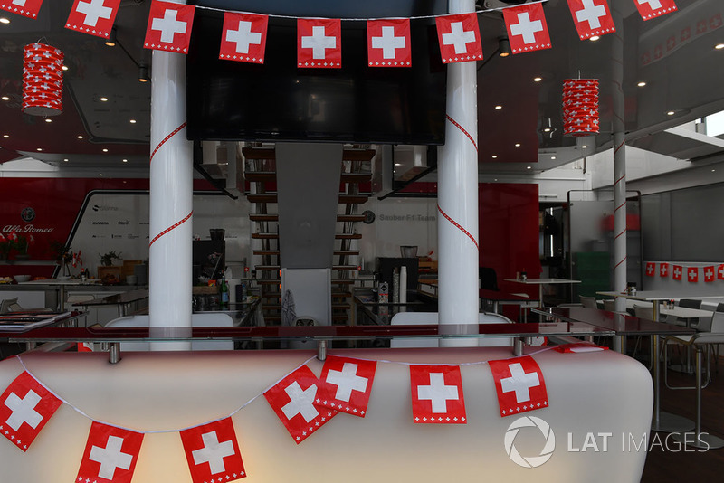 Sauber celebrate Swiss National Day