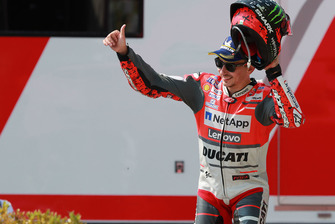 Podio: segundo, Jorge Lorenzo, Ducati Team