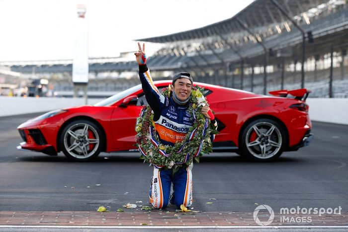 Ganador Indy 500: Takuma Sato, Rahal Letterman Lanigan Racing Honda