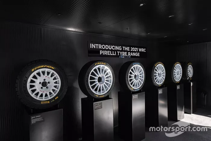 Lançamento dos pneus Pirelli para o WRC 2021