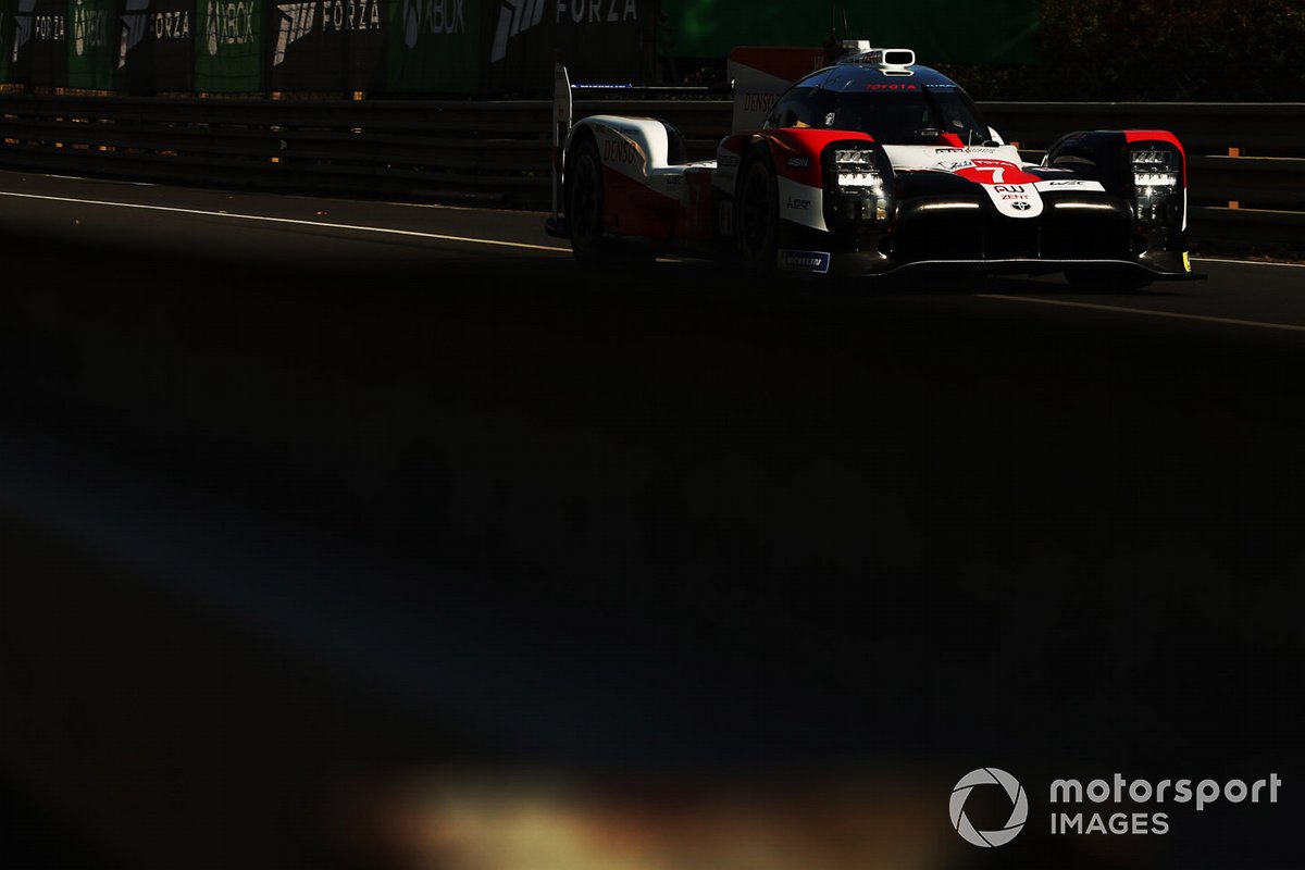 #7 Toyota Gazoo Racing Toyota TS050: Mike Conway, Kamui Kobayashi, Jose Maria Lopez