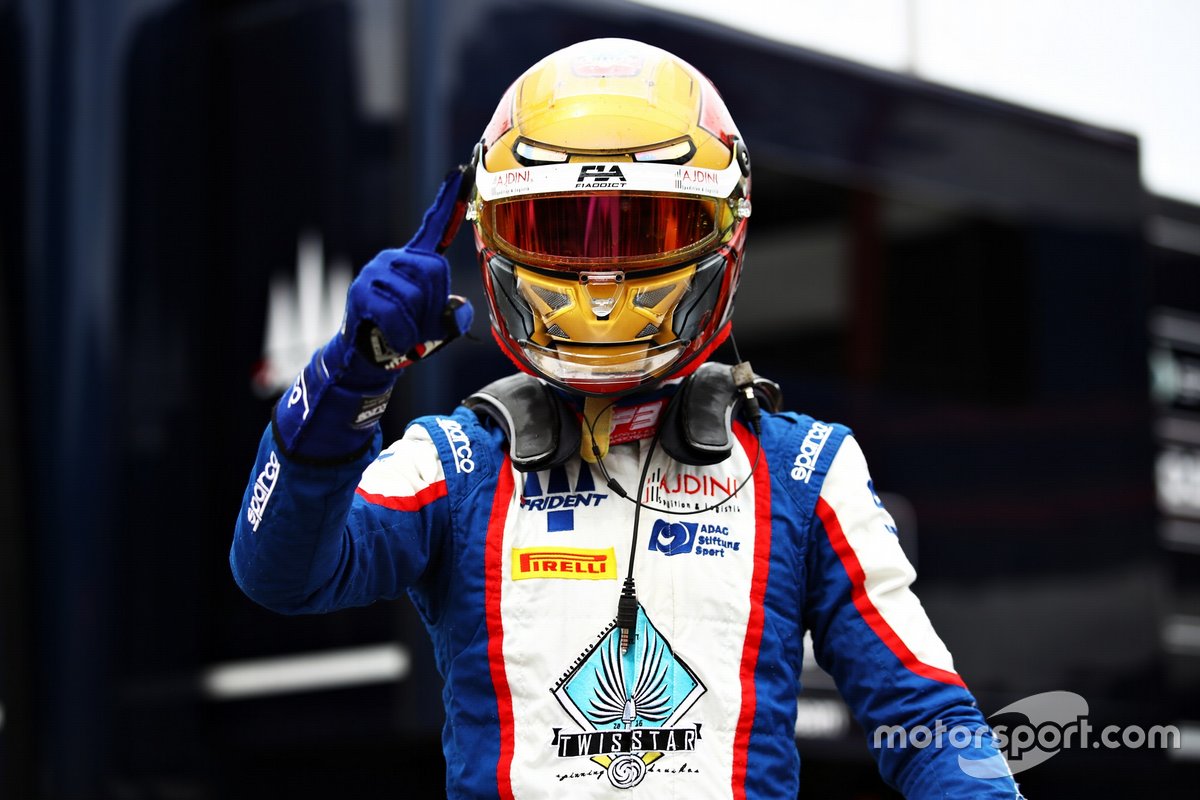 Lirim Zendeli, Trident, conquista la pole