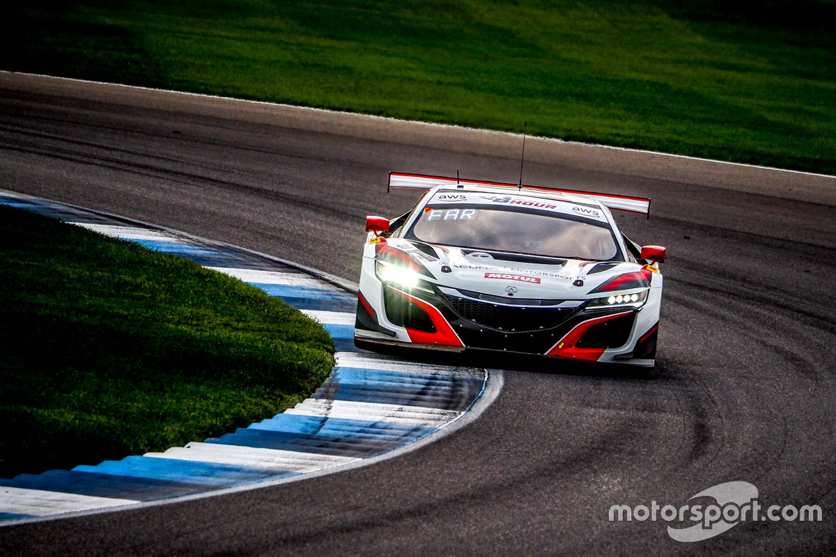 #30 Team Honda Racing Honda NSX GT3 Evo: Mario Farnbacher, Dane Cameron, Renger van der Zande