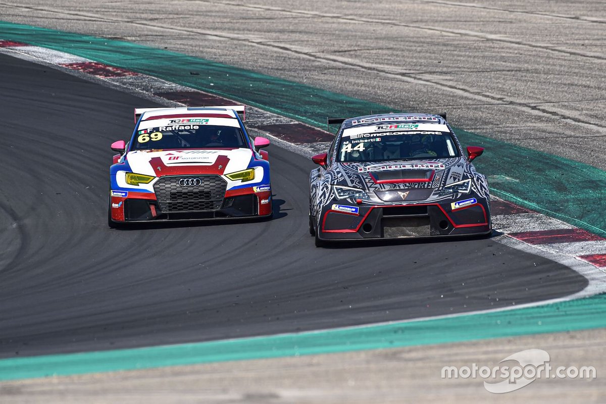 Michele Imberti, Elite Motorsport, Cupra TCR e Francesca Raffaele, BF Motorsport, Audi RS 3 LMS TCR