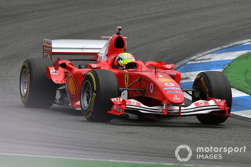 Mick Schumacher, Ferrari F2004