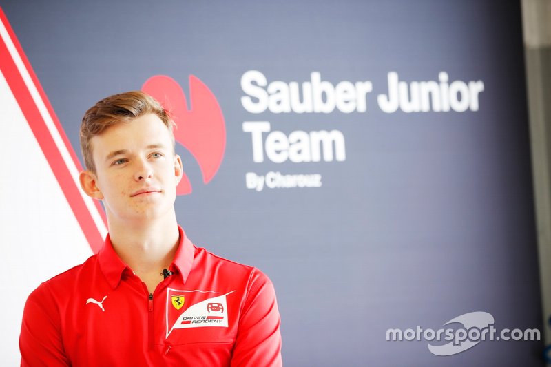Callum Ilott, Sauber Junior Team by Charouz