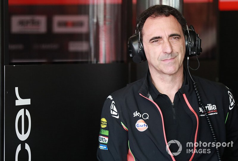 Romano Albesiano, direttore tecnico Aprilia Racing Team Gresini