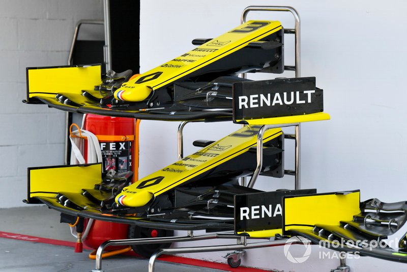 Alerón delantero del Renault R.S.19