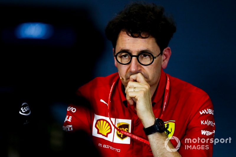 Mattia Binotto, Team Principal Ferrari