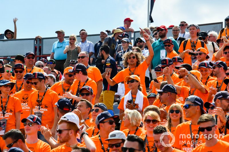 Fans de Max Verstappen, Red Bull Racing