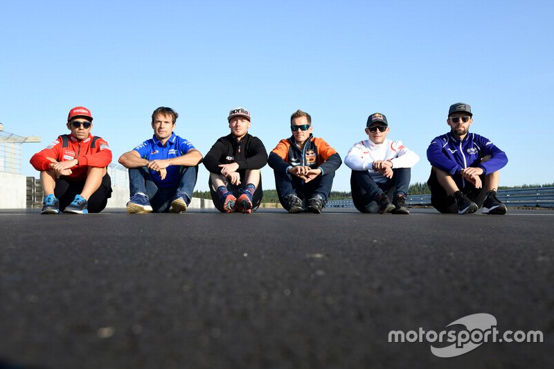 Sylvain Guintoli, Team Suzuki MotoGP, Stefan Bradl, Repsol Honda Team, Bradley Smith, Aprilia Racing Team Gresini, Michele Pirro, Ducati Team, Jonas Folger, Yamaha Factory Racing, Mika Kallio, Red Bull KTM Factory Racing