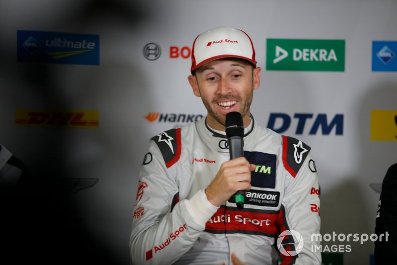 Conferenza stampa, René Rast, Audi Sport Team Rosberg