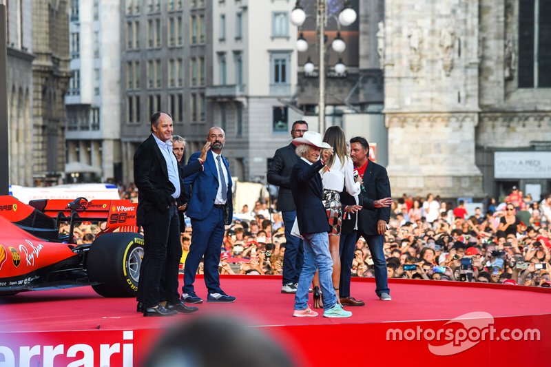 Gerhard Berger, Alain Prost, Ivan Capelli, Arturo Merzario