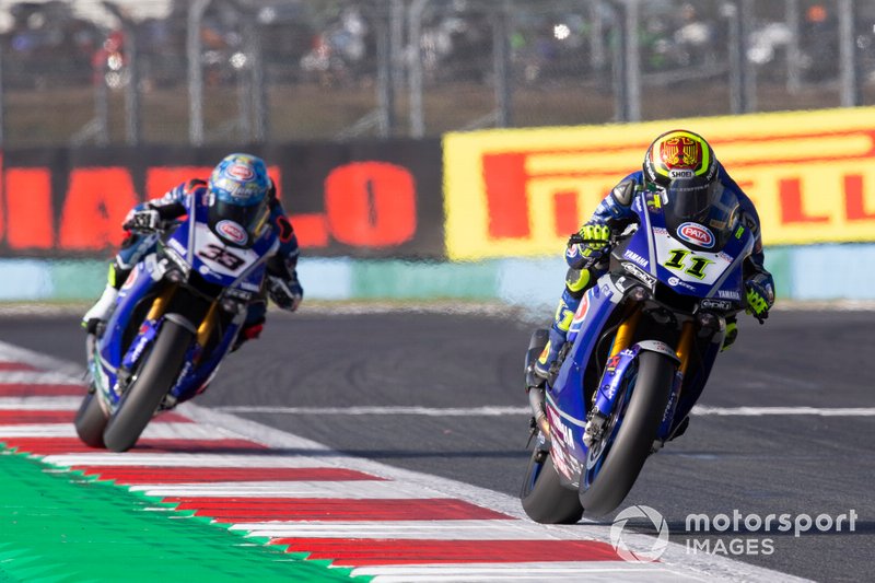 Sandro Cortese, GRT Yamaha WorldSBK, Marco Melandri, GRT Yamaha WorldSBK