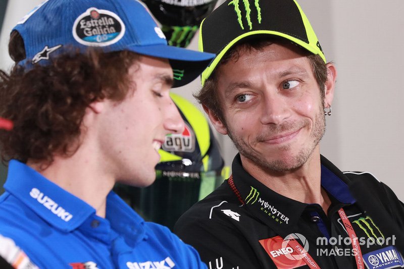 Alex Rins, Team Suzuki MotoGP, Valentino Rossi, Yamaha Factory Racing