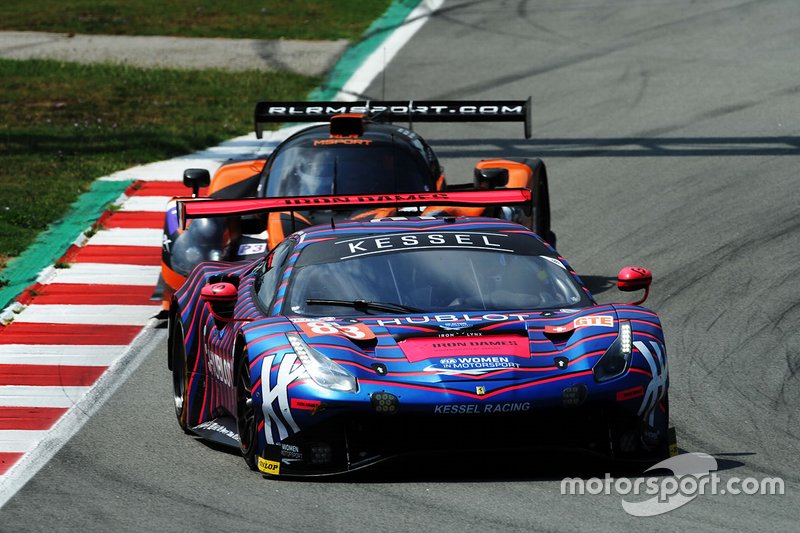 #83 Kessel Racing Ferrari F488 GTE: Manuela Gostner, Rahel Frey, Michelle Gatting