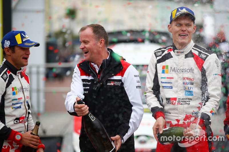 Ott Tänak, Martin Järveoja, Toyota Gazoo Racing WRT Toyota Yaris WRC con Tommi Makinen, Toyota Gazoo Racing