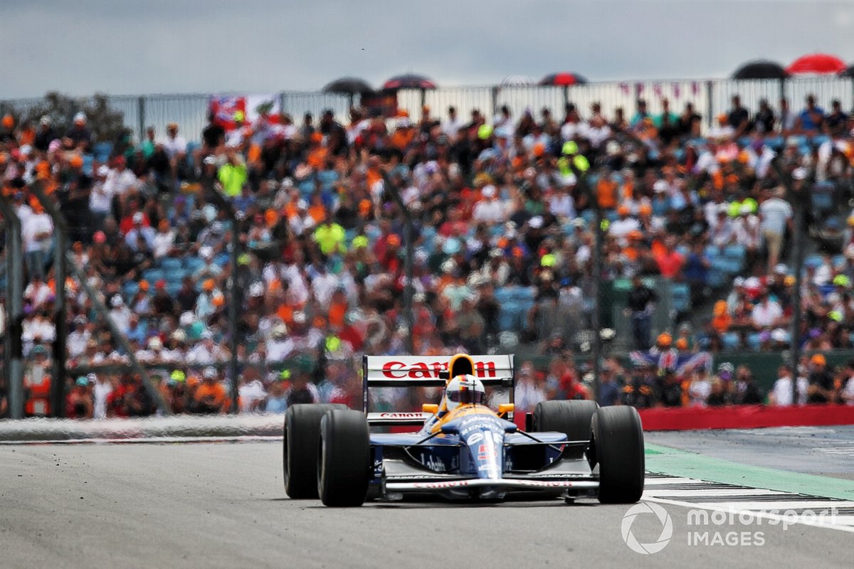Sebastian Vettel im Williams FW14B