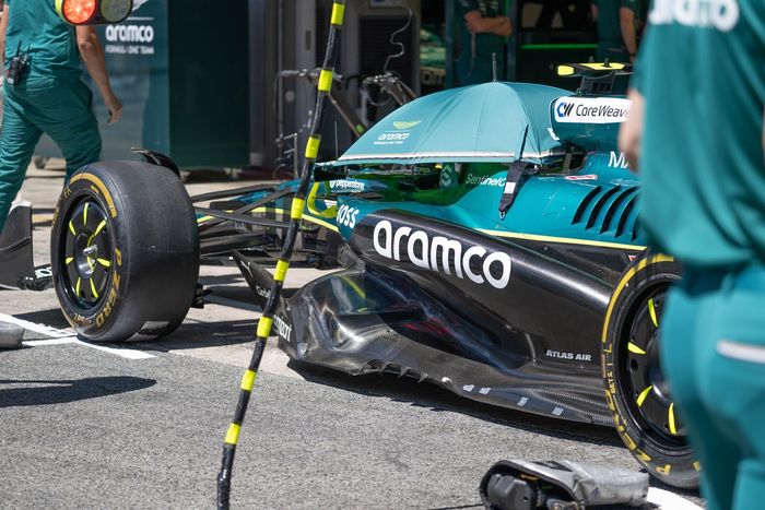 Aston Martin AMR25 technical detail