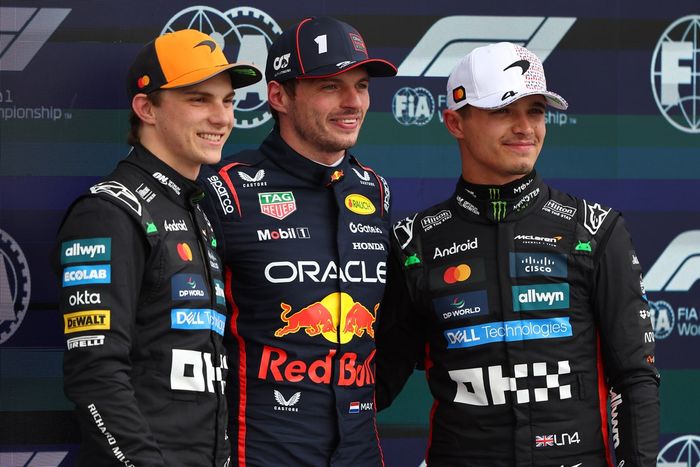 Max Verstappen, Red Bull Racing, Oscar Piastri, McLaren, Lando Norris, McLaren