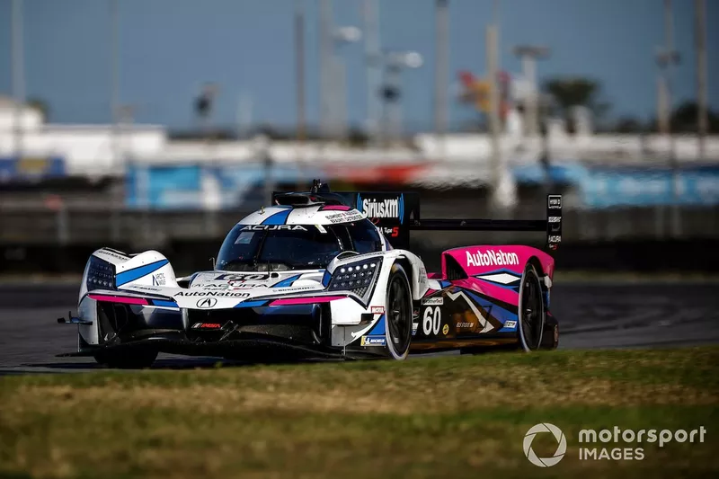 #60 Meyer Shank Racing W/Curb-Agajanian, Acura ARX-06, GTP: Colin Braun, Tom Blomqvist
