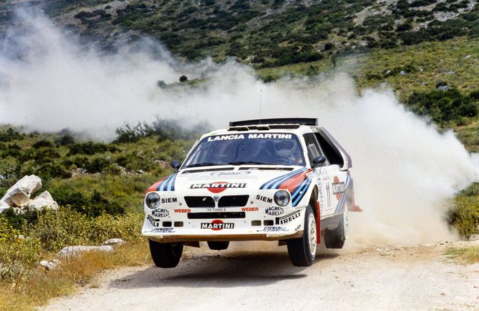 Mikael Ericcsson / Claes Bilstam, Lancia Delta S4.