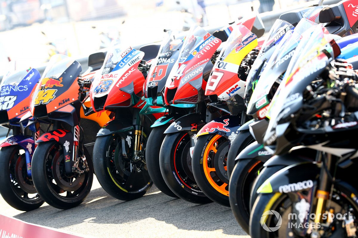 Le moto della MotoGP