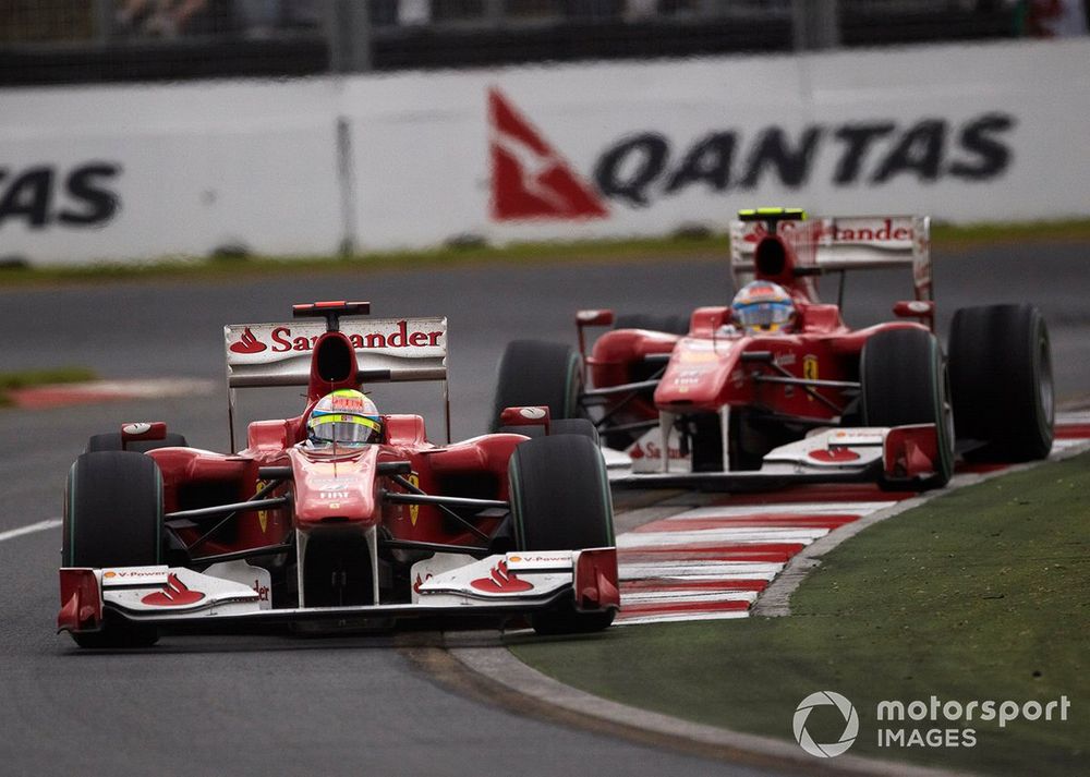 Felipe Massa, Ferrari F10, Fernando Alonso, Ferrari F10