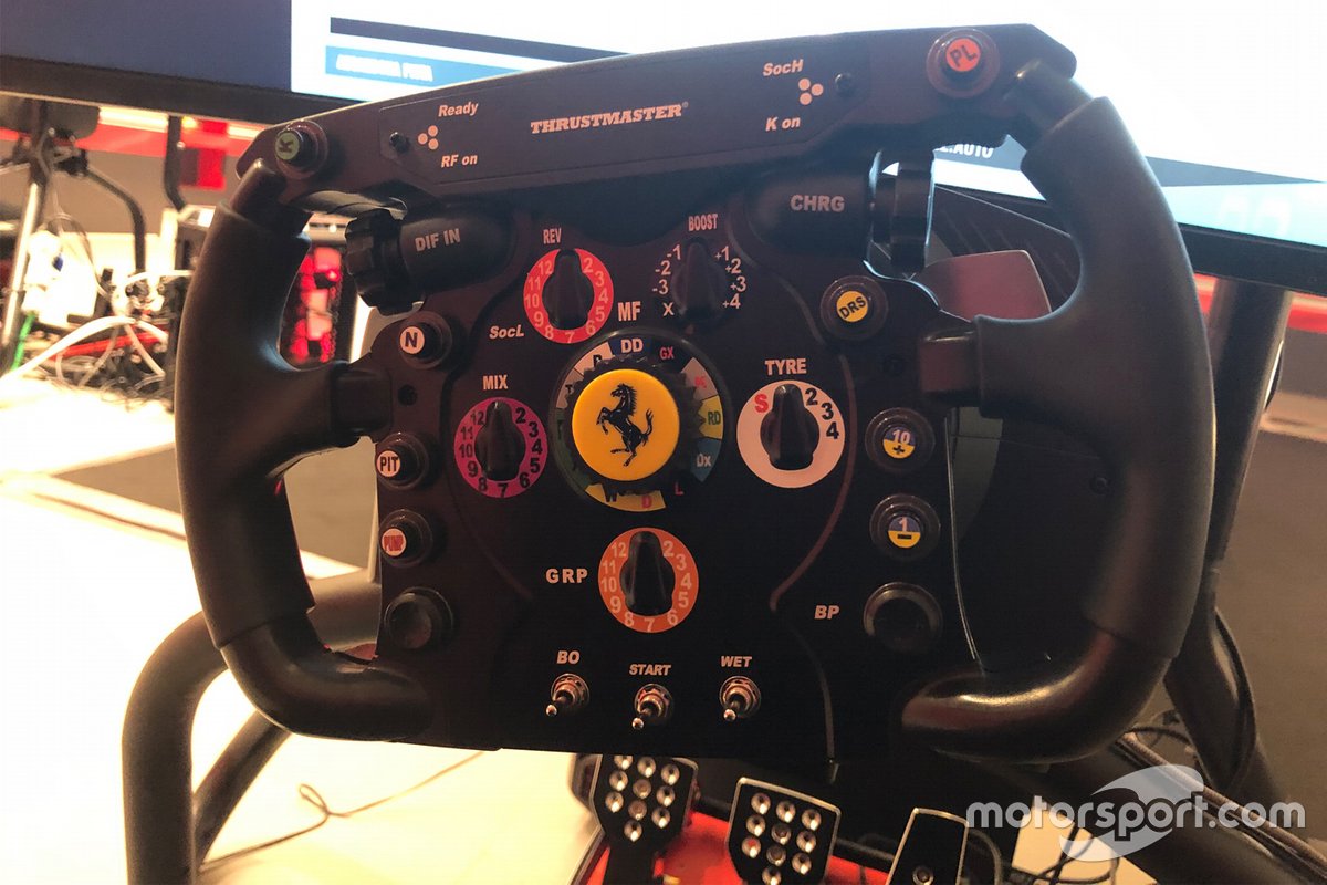 Preparación en Ferrari para las 24h de Le Mans virtuales