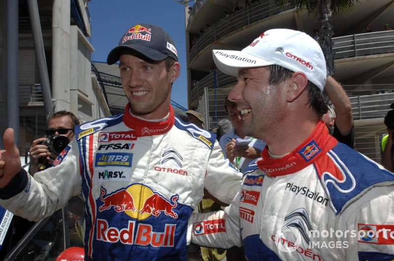 1. Sebastien Ogier, Citroen, 2. Sebastien Loeb, Citroen