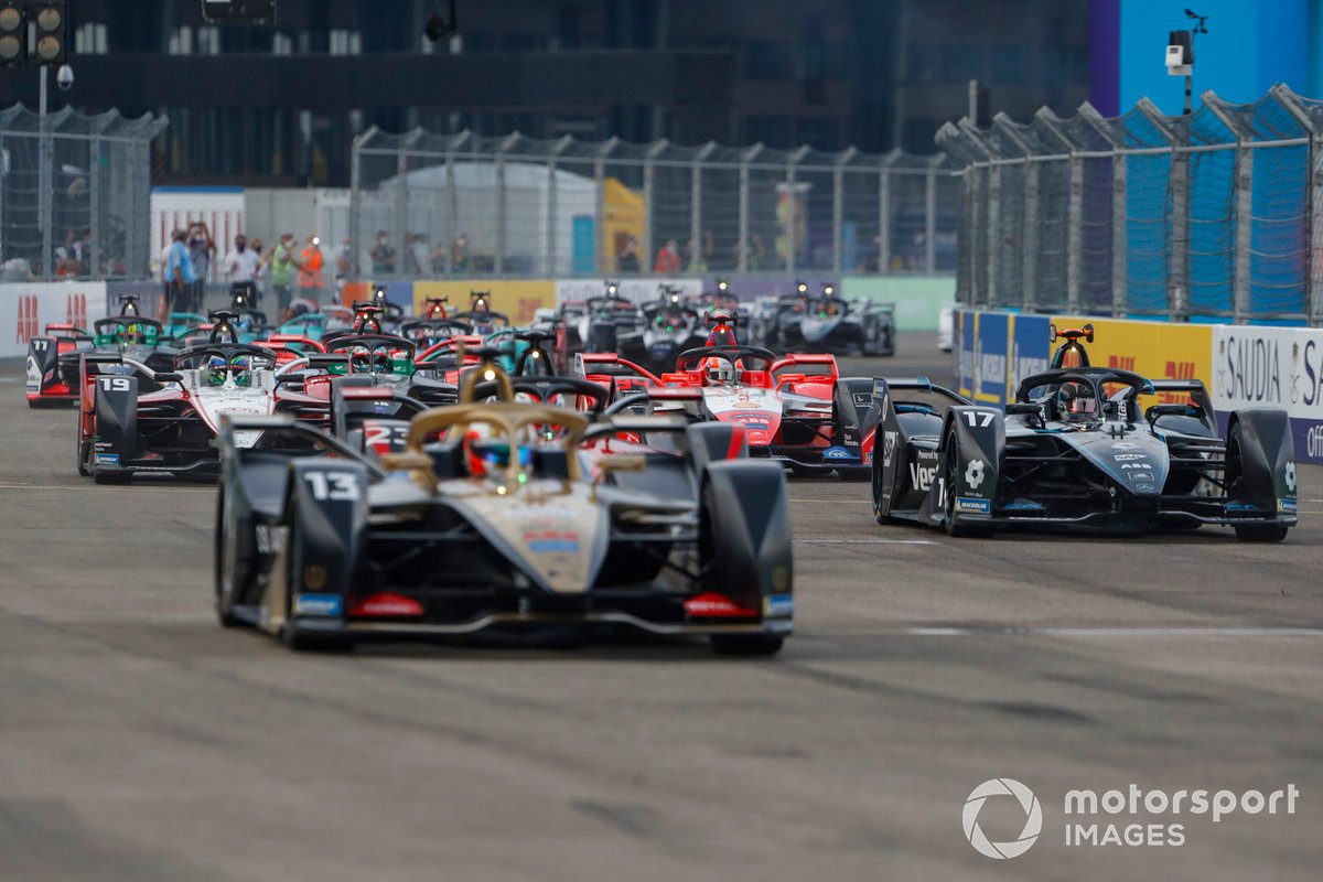 Antonio Felix da Costa, DS Techeetah, DS E-Tense FE20, Nyck de Vries, Mercedes Benz EQ, EQ Silver Arrow 01