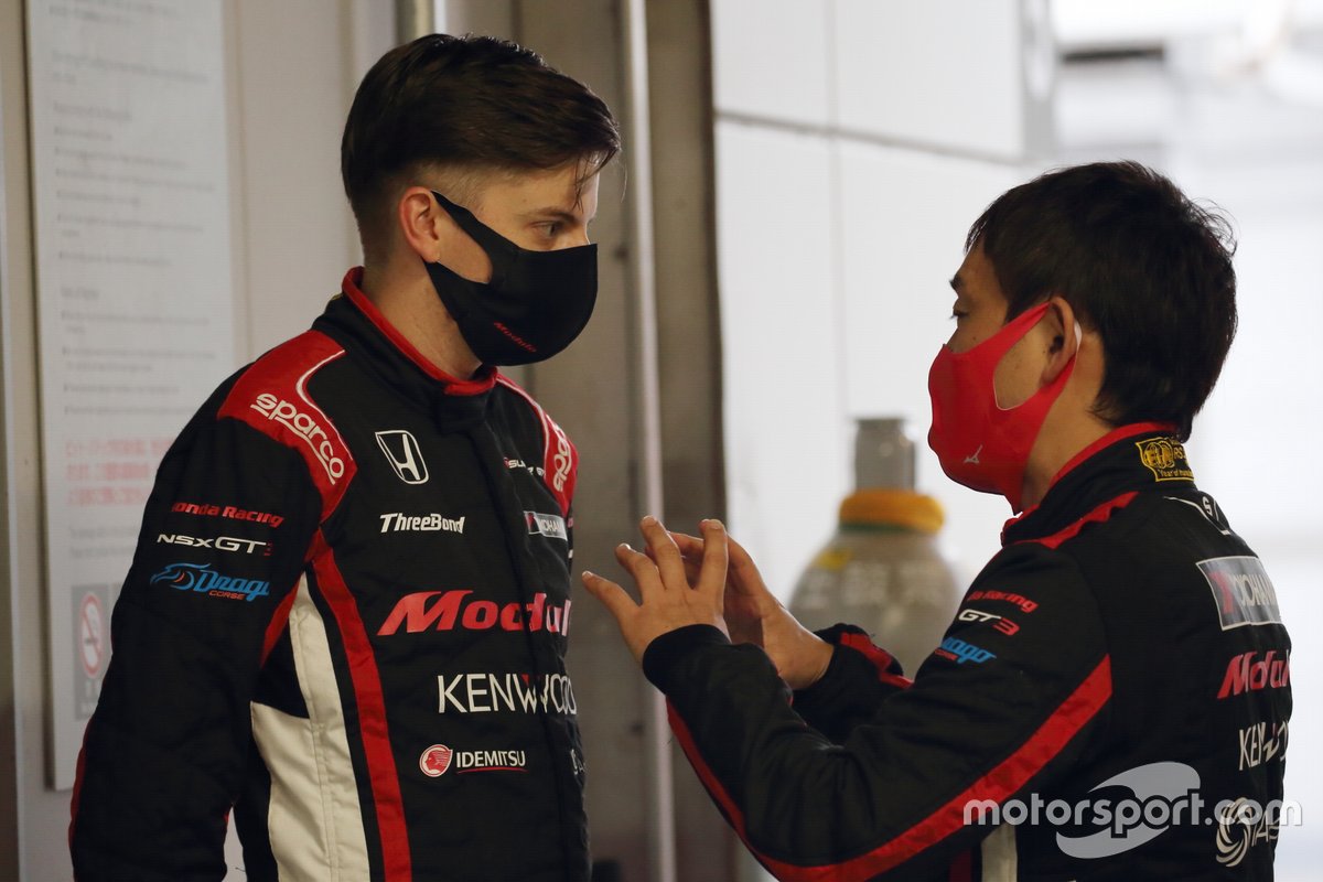 ジェイク・パーソンズ Jake Parsons、道上龍 Ryo Michigami(#34 Modulo KENWOOD NSX GT3)