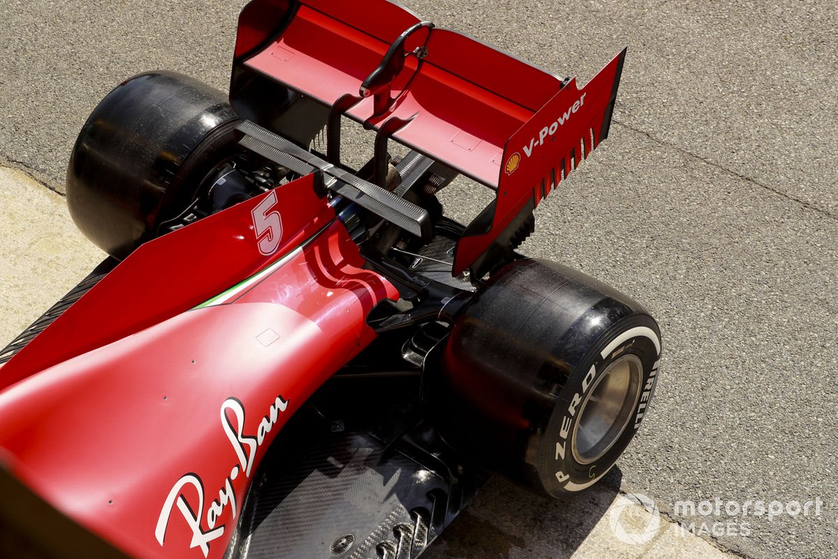 La macchina di Sebastian Vettel, Ferrari SF1000