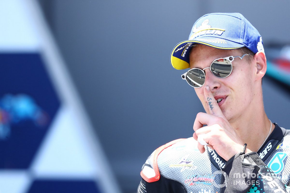 Ganador de la carrera Fabio Quartararo, Petronas Yamaha SRT