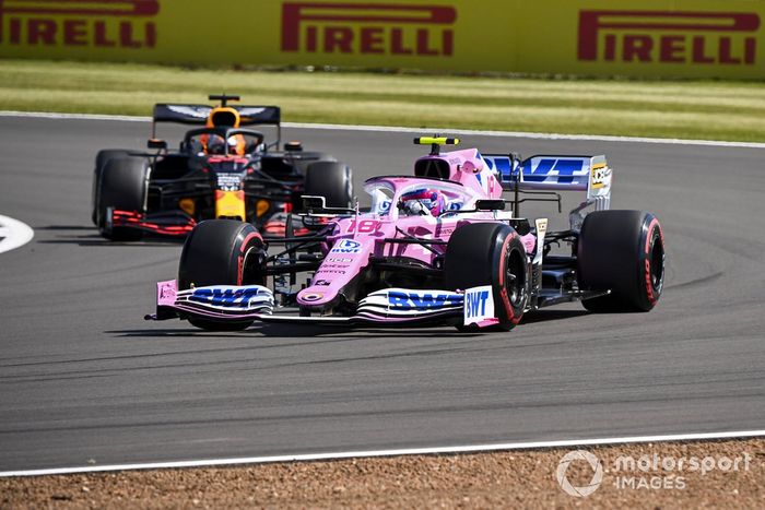 Lance Stroll, Racing Point RP20, Max Verstappen, Red Bull Racing RB16