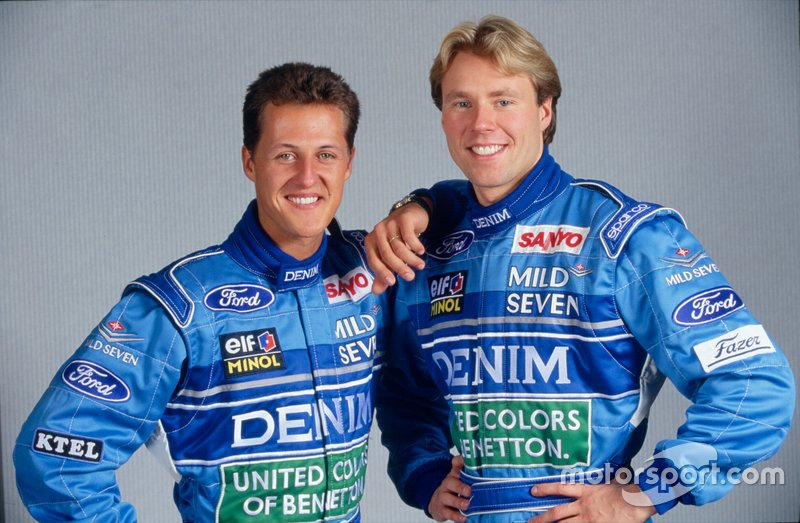 1994 - Michael Schumacher et JJ Lehto