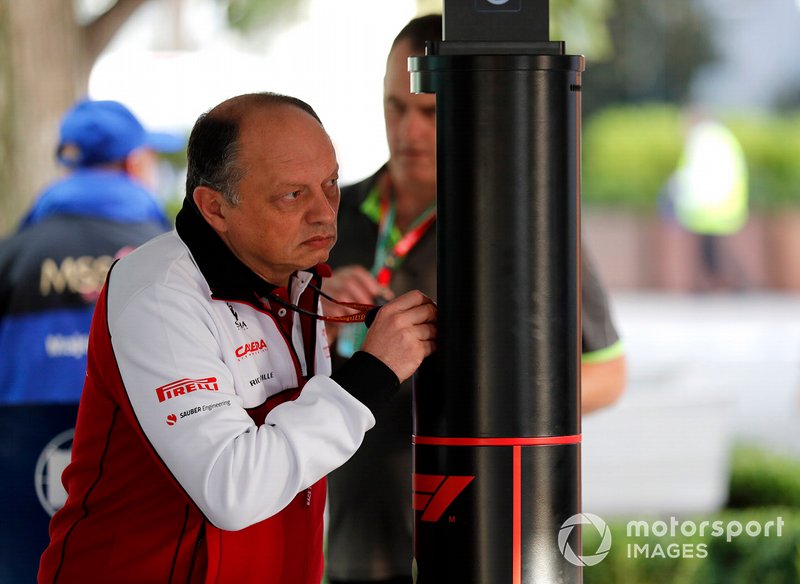 Frederic Vasseur, Team Principal, Alfa Romeo Racing 