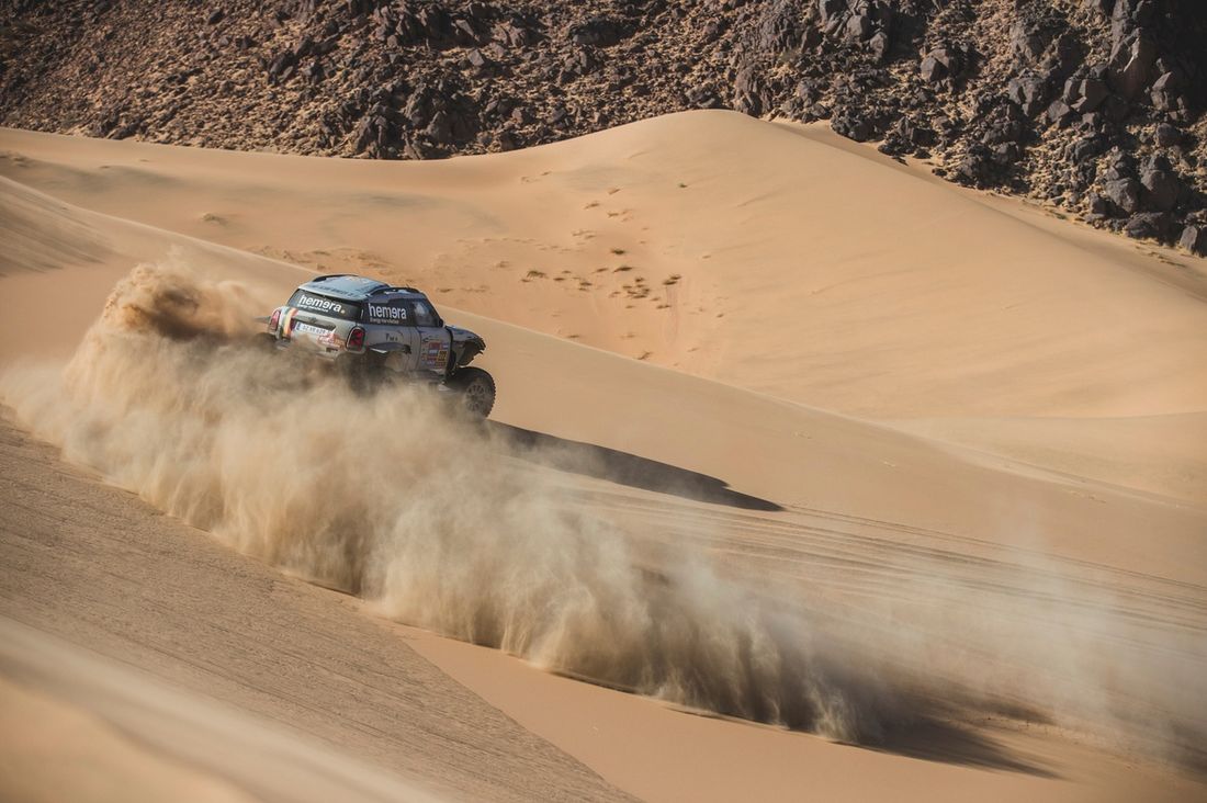 #222 X-Raid Mini JCW Equipo Mini: Guillaume De Mevius, Mathieu Baumel