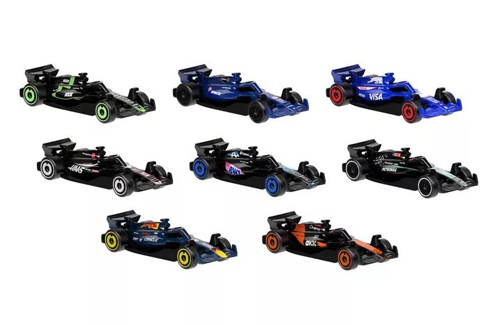 ホットウィールF1マシンコレクションの発売が決定。コレクションに最適