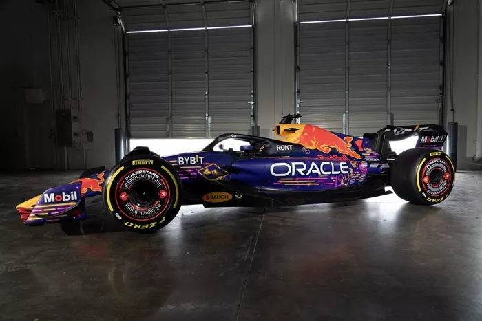 Red Bull Racing RB19 Las Vegas GP librea 