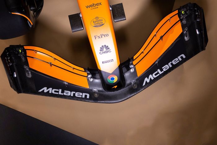 McLaren MCL38 detalle