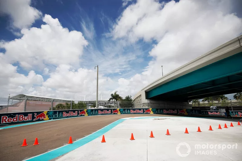 A view of the track