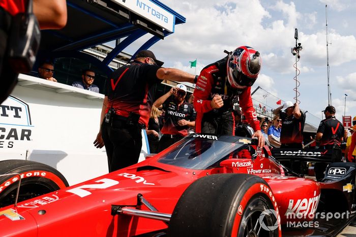 Ganador de la pole Will Power, Equipo Penske Chevrolet